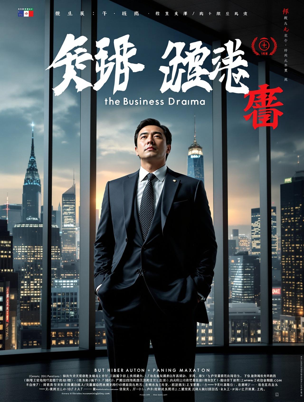 老湿电影院独家播出《商业博弈》高清海报